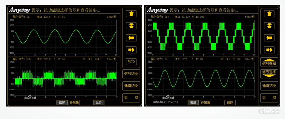 PWM波形、變頻器輸出波形